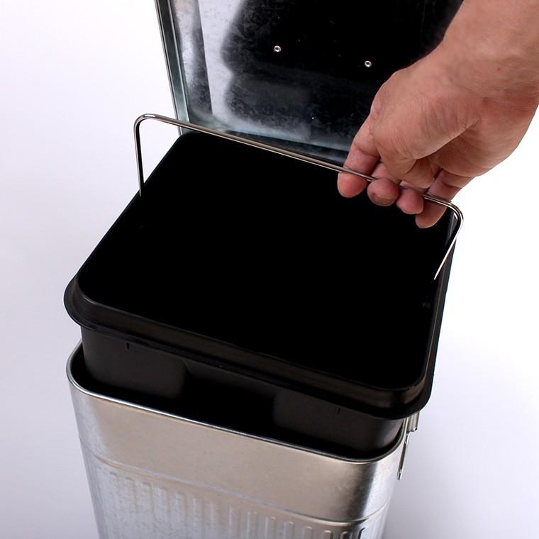 ゴミ箱 20l ブリキ ゴミ箱 ペダル ダルトン Dulton ミニガベージカンS