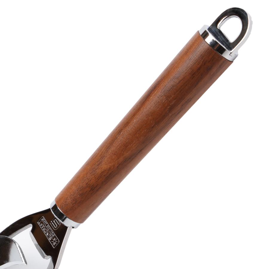 日本製 品質確かなオシャレ高級キッチンツール ウォルナット ブラウン Wt 19 栓抜缶切 天然木 ステンレス 栓ぬき 缶切り Ok W キッチン雑貨shopガンバレ奥さん 通販 Yahoo ショッピング