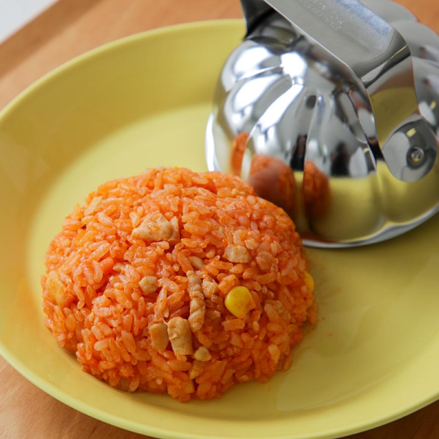 ライス型 メロン＆菊型 セット オールステンレス : フライパン