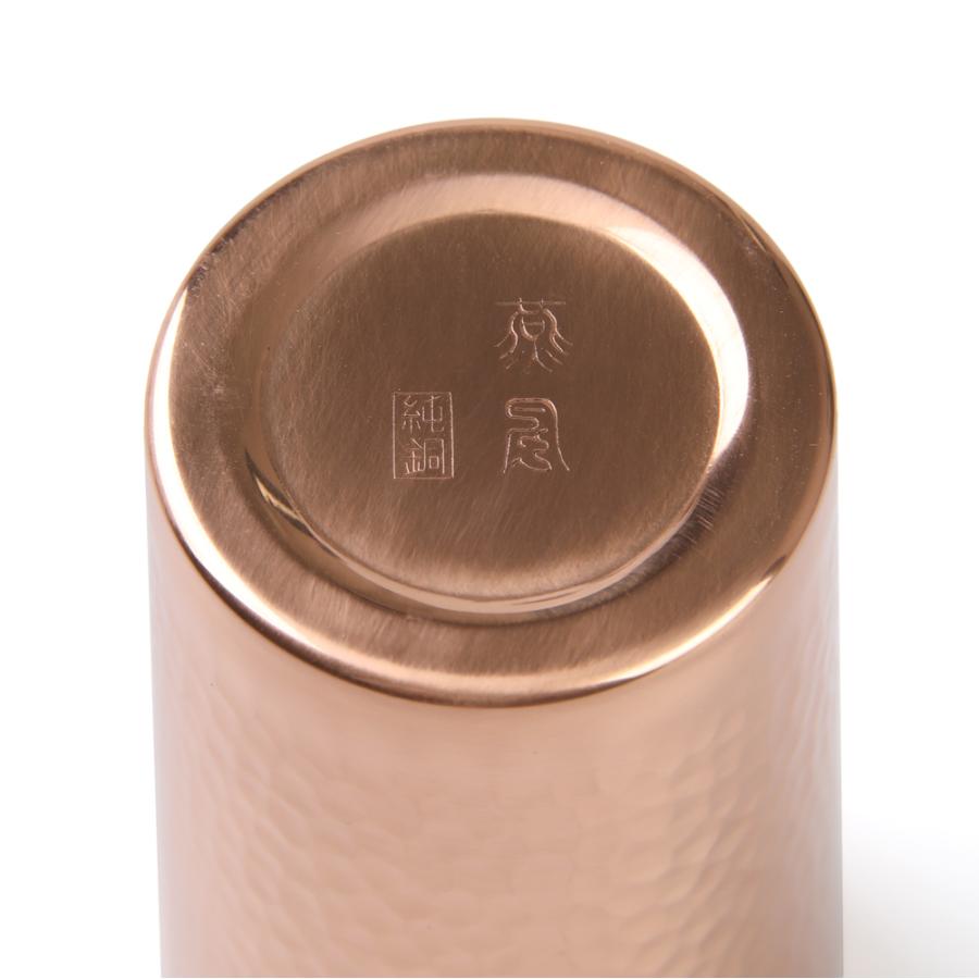 純銅 ビアタンブラー 燕風 300cc ブロンズ/銅 桐箱入り 日本製 純銅 ビアタンブラー 燕風 300cc ブロンズ/銅 桐箱入り 日本製