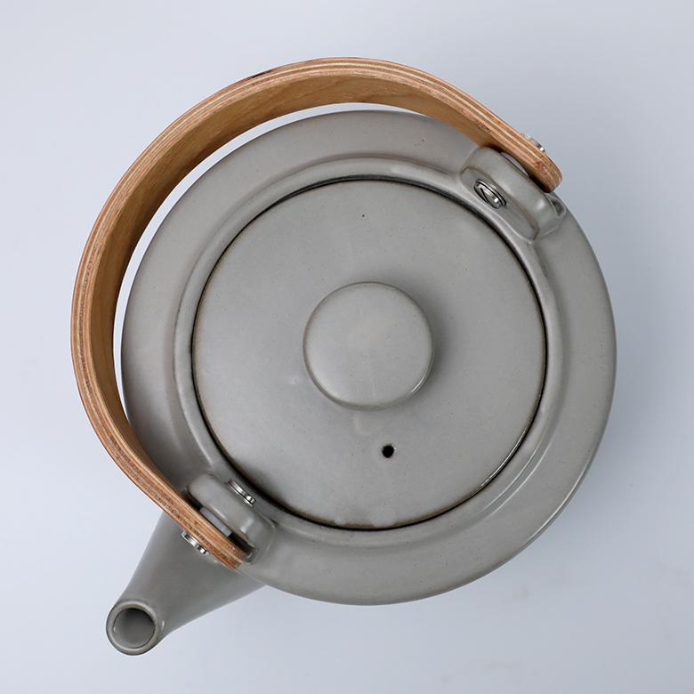 LOLO（ロロ） 直火土瓶 大 1200ml SALIU 日本製 天然木柄 LOLO JAPAN