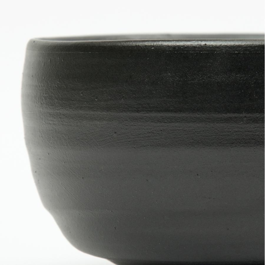 抹茶碗 黒 茶器 茶道用 お稽古用 お抹茶碗 九州 波佐見焼 : フライパン