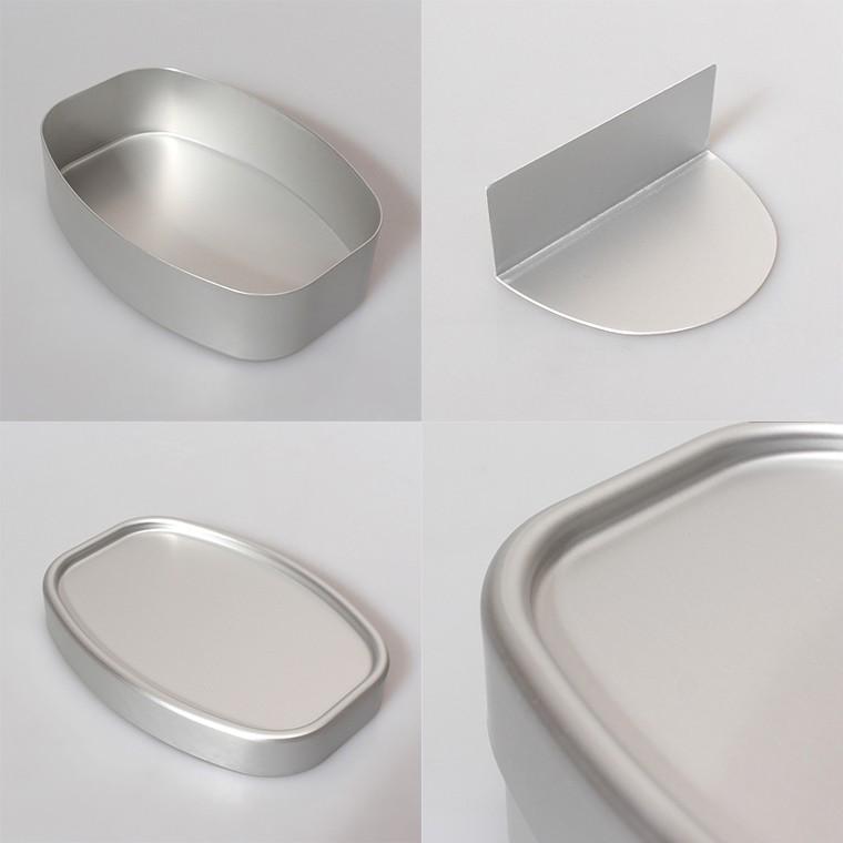 アルミ弁当箱 人気 おしゃれ 日本製 保温庫 子供 一段 名入れ無料 スマイルランチボックス Sa キッチン雑貨shopガンバレ奥さん 通販 Yahoo ショッピング