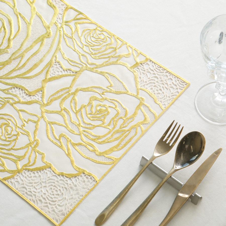 ランチョンマット おしゃれ 防水 汚れにくい ビニール かわいい ローズ柄 Se キッチン雑貨shopガンバレ奥さん 通販 Yahoo ショッピング