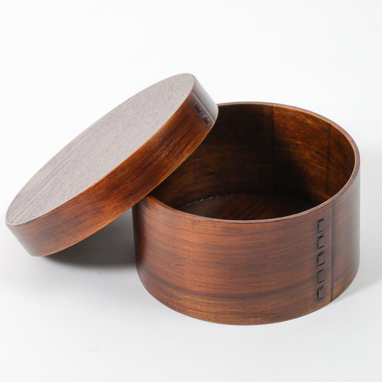 曲げわっぱ 漆塗りのお櫃 望月(特小) 一合用おひつ : フライパン専門店