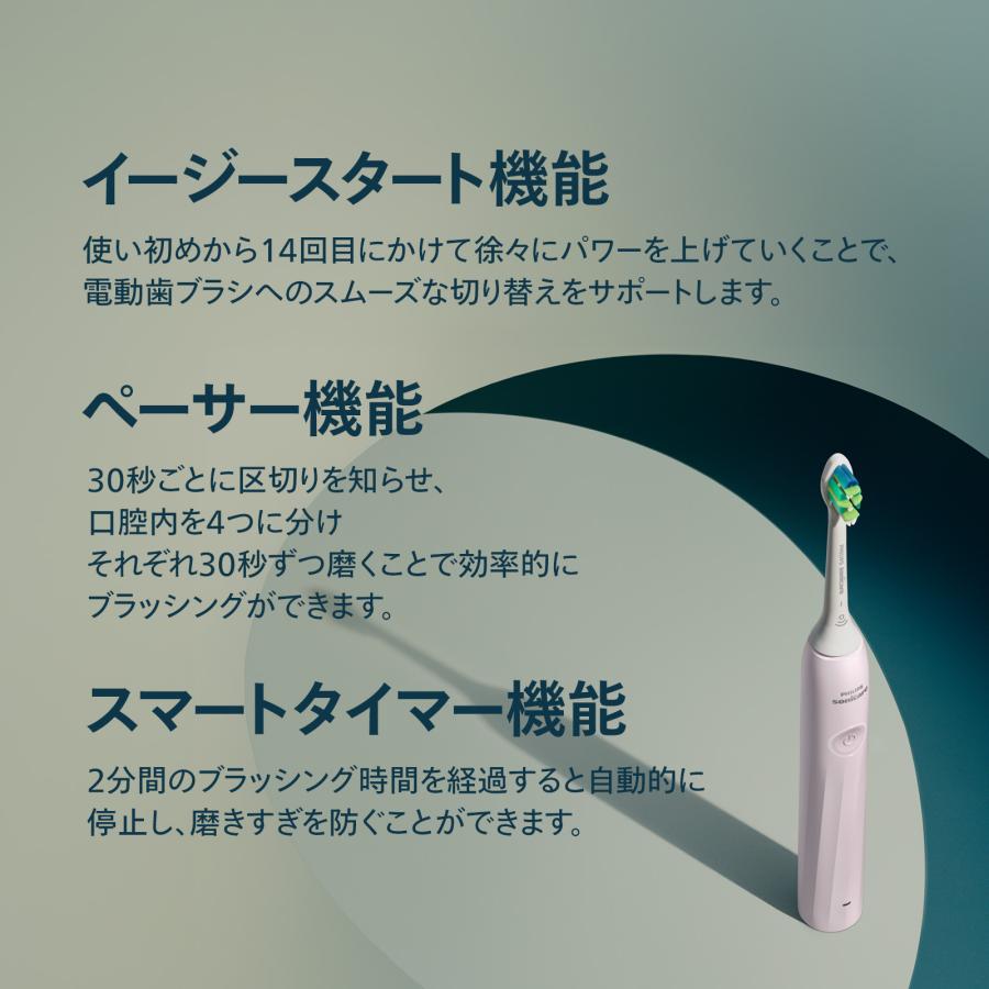 Philips（フィリップス） 電動歯ブラシ 音波ブラシ ソニッケアー 2100
