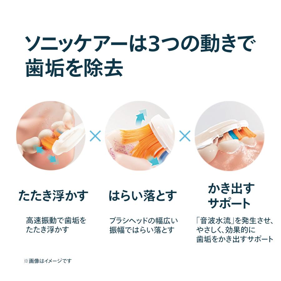 Philips（フィリップス） 電動歯ブラシ 音波ブラシ ソニッケアー 3100