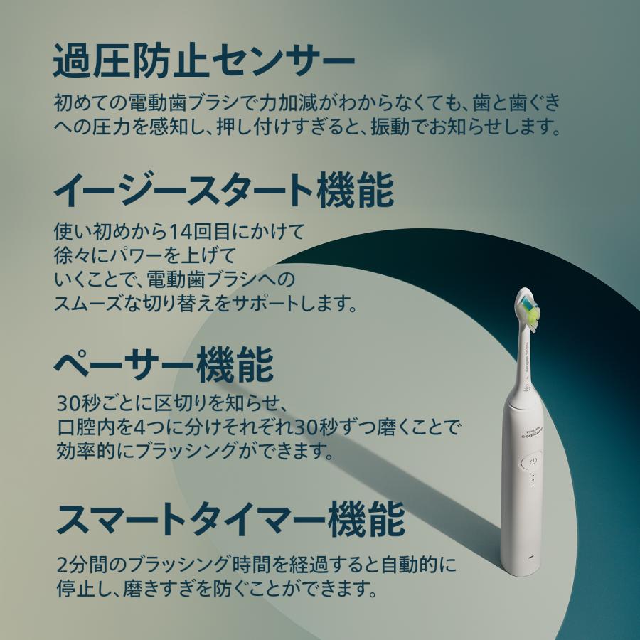 Philips（フィリップス） 電動歯ブラシ 音波ブラシ ソニッケアー 3100