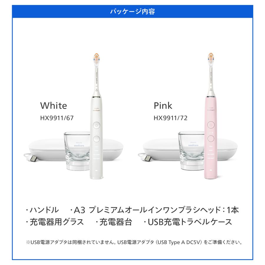 Philips（フィリップス） 電動歯ブラシ 音波歯ブラシ ソニッケアー
