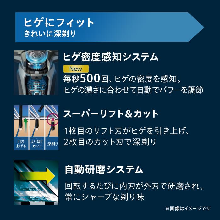 髭剃り 電動シェーバー メンズ 電動 フィリップス S9000シリーズ CC13/51 回転式 充電式 防水 丸洗い 純正品 洗浄器付き_7