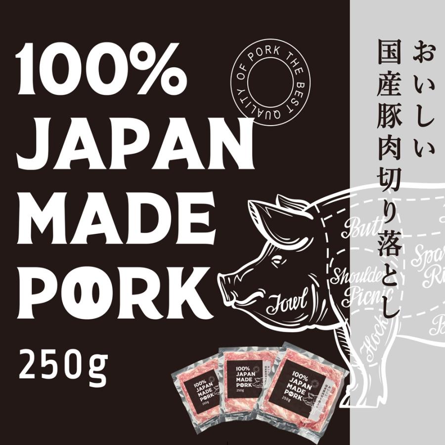 豚肉 切り落とし ＆ 鶏肉 もも 角切り 1kg(250g×各2P) 【お得な国産食材セット】冷凍食品 長期保存 |  | 06