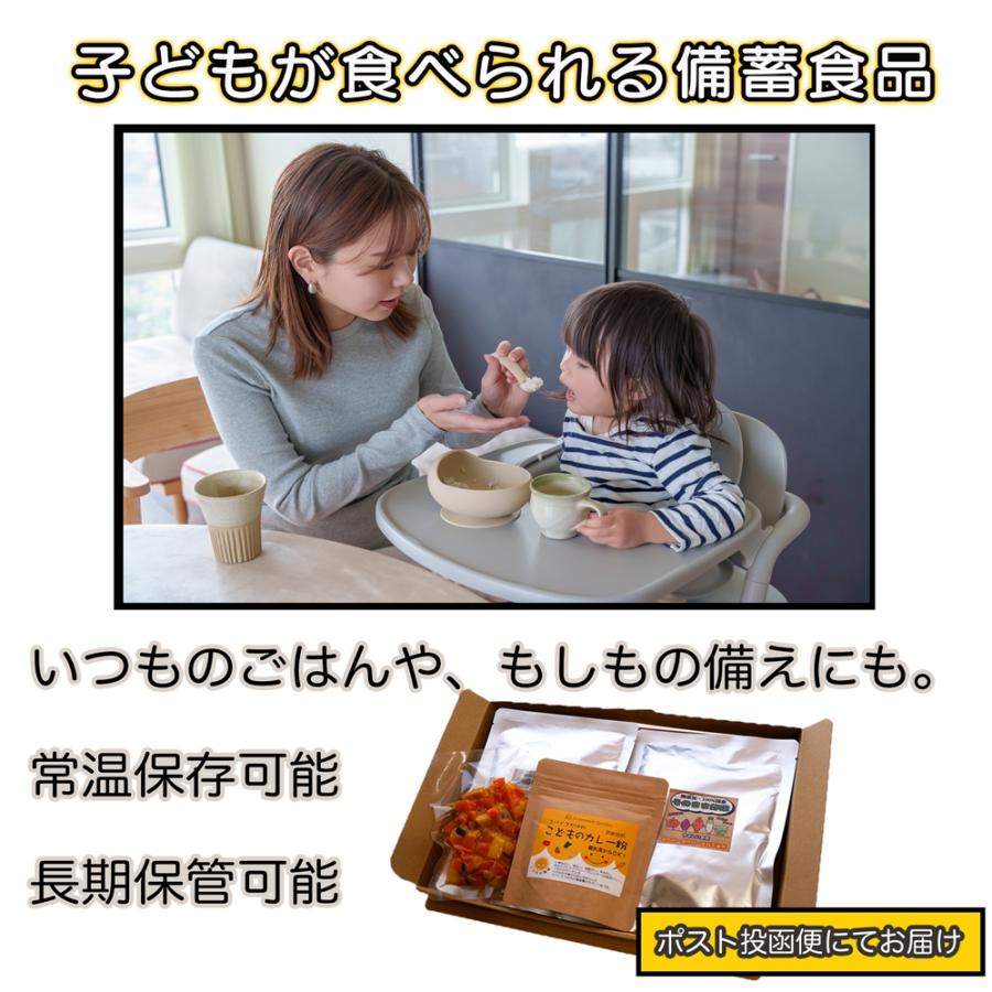 国産野菜のやさしいカレーキット ※着指定不可 こどもカレー粉 国産カット野菜セット 甘口 グルテンフリー 無添加 アレルギー28品目不使用 離乳食 ベビー 非常食 |  | 03
