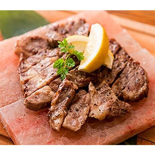 【 2枚入x2パック 4枚セット 】ヒマラヤ 岩塩プレート 100mm×70mm×10mm 手のひらサイズで使い易い キャンプ BBQ バーベキュー 食用 塊 ブロック 塩 しお  焼肉 |  | 01