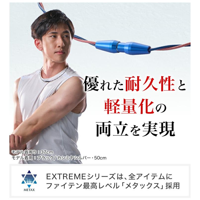 Phiten（ファイテン） RAKUWAネックレス EXTREME ワイヤートルネード