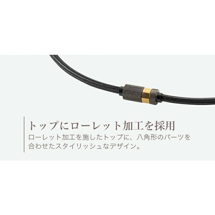 Phiten（ファイテン） RAKUWA磁気ネックレス ローレット(管理医療機器