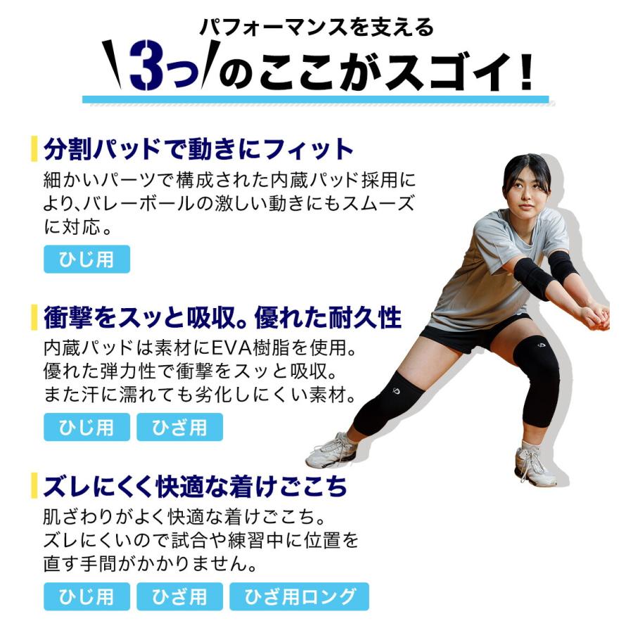 Phiten（ファイテン） バレーボールサポーター ひじ用 PAD付【公式】肘