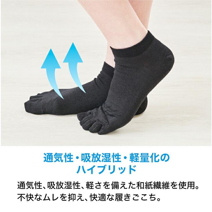 Phiten（ファイテン） ソックス 5本指 和紙【公式】 : ファイテン