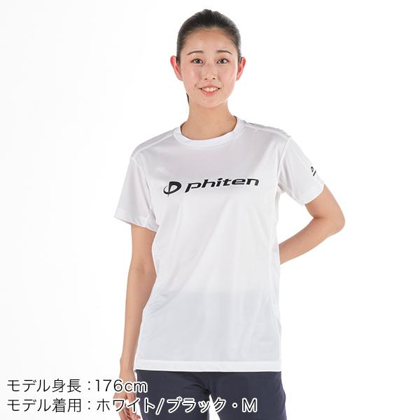 ファイテン RAKUシャツ 半袖(ロゴ入り) ファイテンｔシャツ ロゴ スポーツ ｔシャツ｜phiten｜27