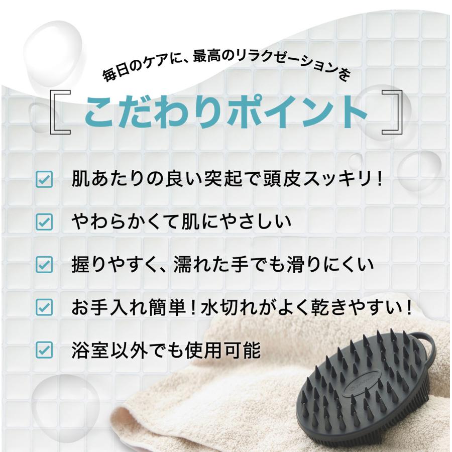 Phiten（ファイテン） ヘッド＆ボディ スパブラシ デュオ : ファイテン