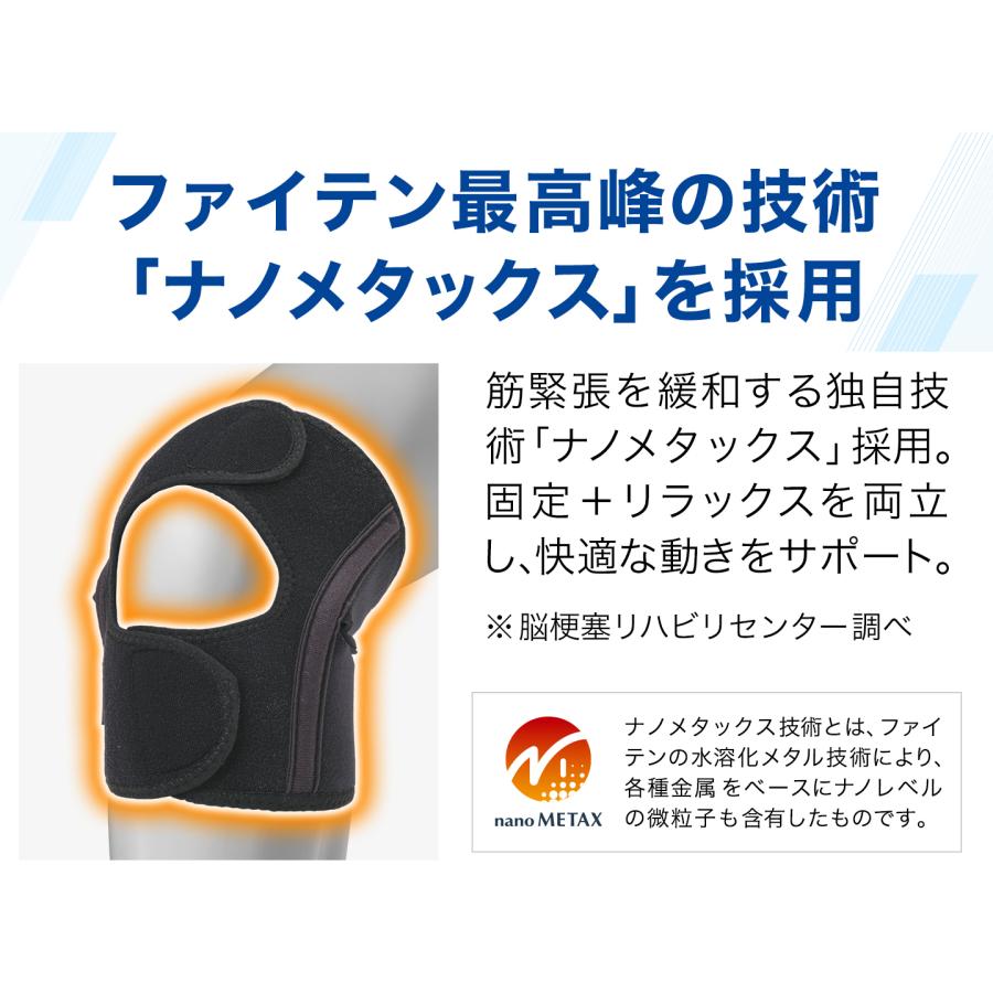 Phiten（ファイテン） ファイテンサポーター ナノメタックス フィット