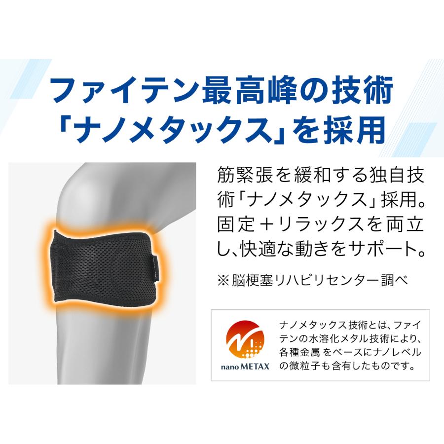Phiten（ファイテン） ファイテンサポーター ナノメタックス フィット