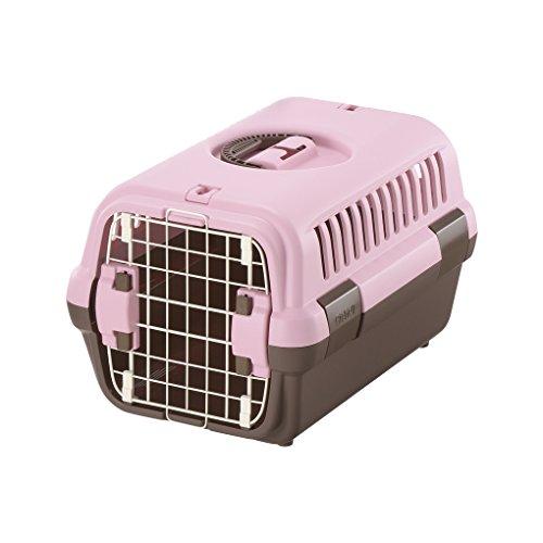 リッチェル キャンピングキャリー 超小型犬・猫用 ライトピンク S