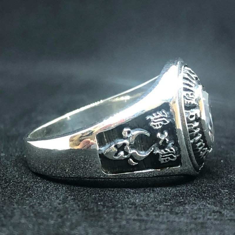 SV925 リング キュービックジルコニア カレッジリング アクセサリー 