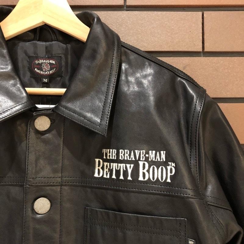 30 割引ブラック系 M特価商品 Betty Boop レディース革ジャン 袖長さ58cm 丈45cm レザージャケット ジャケット アウターブラック系m Wulfydiving Re