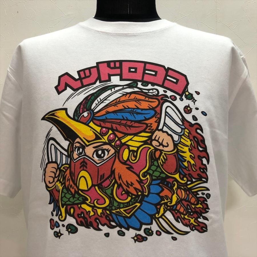 ヘッドロココ 半袖 Tシャツ ホワイト BKM-2513 ビックリマン