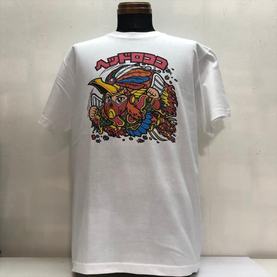 ヘッドロココ 半袖 Tシャツ ホワイト BKM-2513 ビックリマン