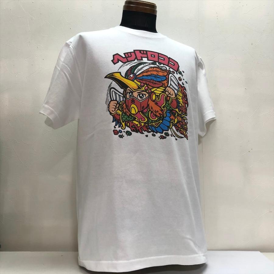 ヘッドロココ 半袖 Tシャツ ホワイト BKM-2513 ビックリマン