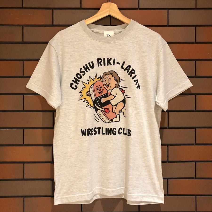 長州力 半袖 Tシャツ リキラリアット スパム chst-2206 : パープル