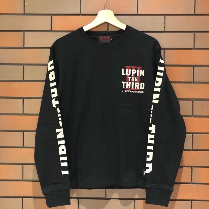 ルパン三世 長袖 Tシャツ 次元 大介 石川五ェ門 Lupin the third ルパン三世 長袖 Tシャツ 次元 大介 石川五ェ門 Lupin the third