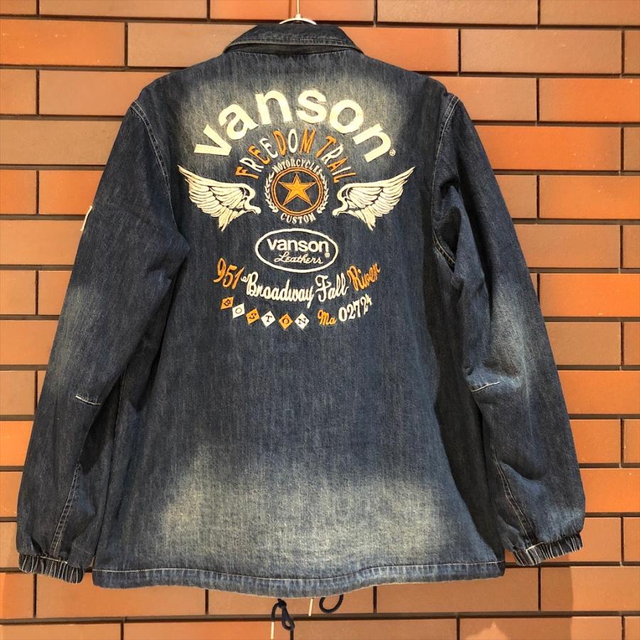 VANSON デニムジャケット バイカー風 【公式通販】