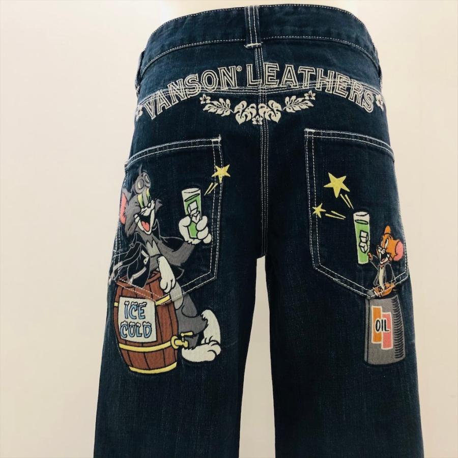 HIRO　バンソン　VANSON TOm JERRY ジーンズ VANSON（バンソン） × TOM and JERRY トムとジェリー コラボレーション