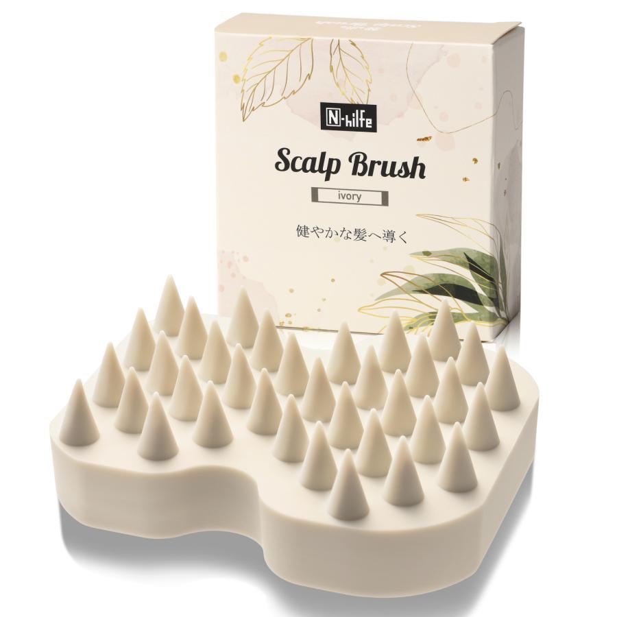 【オーガニック美容室と共同開発】シャンプーブラシ 頭皮ブラシ シリコン スカルプ マッサージブラシ brushPHNstyle 通販