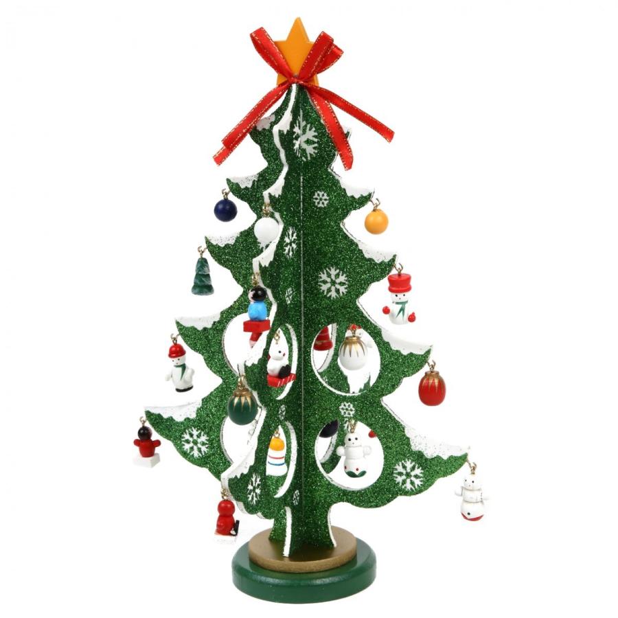 卓上 クリスマスツリー 木製 ミニ オーナメント 個 セット クリスマス 飾り インテリア 25x18cm Phn100 Phnstyle 通販 Yahoo ショッピング