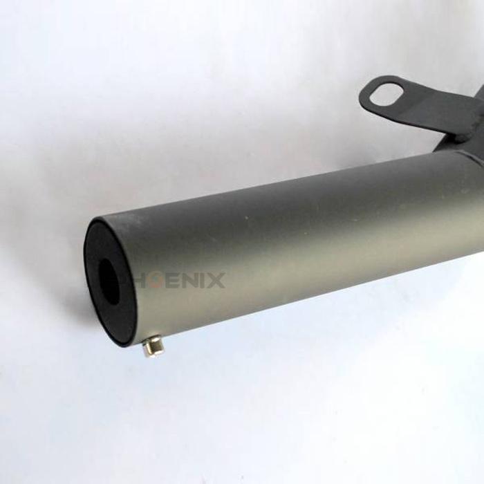 モンキー ゴリラ用 ショート管 ブラック スーパーカブ流用にも モンキー ゴリラ用 ショート管 ブラック スーパーカブ流用にも