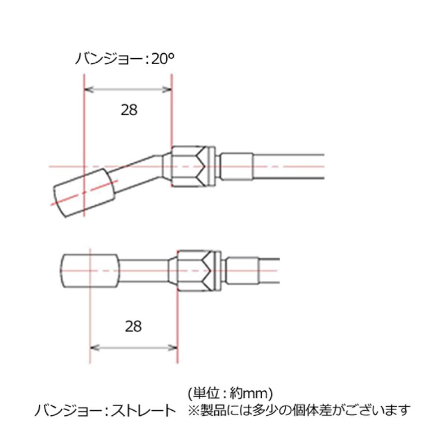 CKカスタム ステンレス メッシュ ホース 1600mm ブレーキ クラッチ