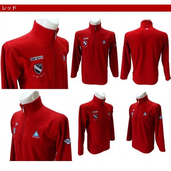 ルコック Le Coq Sportif ゴルフ ウェア シャツ メンズ Pd8 19 フリースであったか 長袖 ジップ シャツ 黒 赤 グレー 紺 緑 Pd8 19 インポートショップフェニックス 通販 Yahoo ショッピング