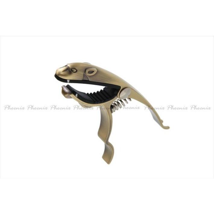 Phoenix カポタスト ギター アコギ ワンタッチ カポ クロス ピック