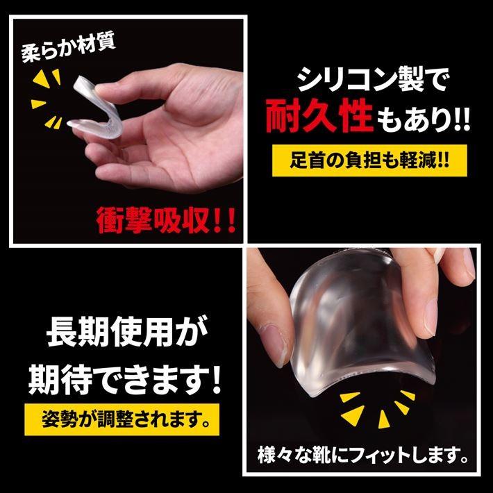 インソール X脚 O脚 矯正 改善 メンズ レディース かかと