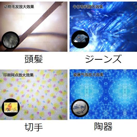 PhoenixLoupe マイクロスコープC ブラックライト付き 倍率200倍〜240倍