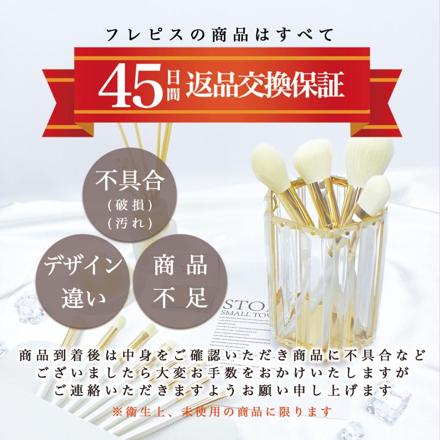 Frepice フレピス メイクブラシ【10本 セット】パウダーブラシ メイク