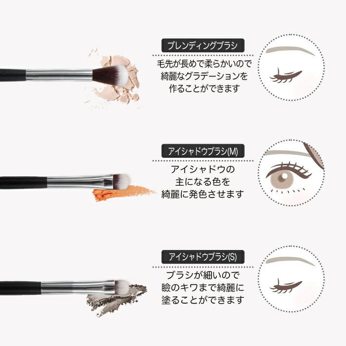 Frepice フレピス メイクブラシ 【8本 セット】 化粧 ブラシ 筆