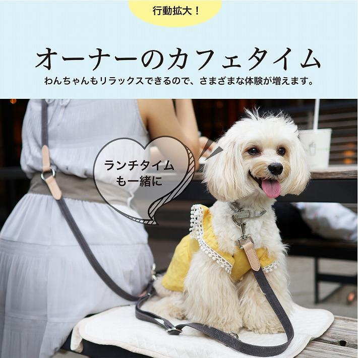 ショルダーリード 犬 リード 肩掛け 犬用 おしゃれ ショルダー ハンズ