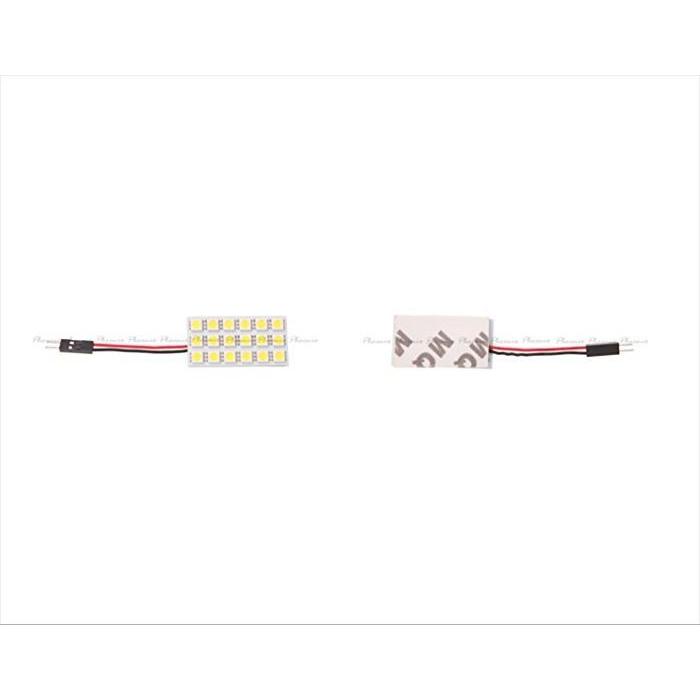 車 ルームランプ 後付け 増設 LED 爆光 超高輝度 ホワイト 白 12V用 5050 18 SMD LED 4枚セット アダプター 3種付/12V車用 5050 18 SMD LEDルームランプ｜phoenix-zakka｜08