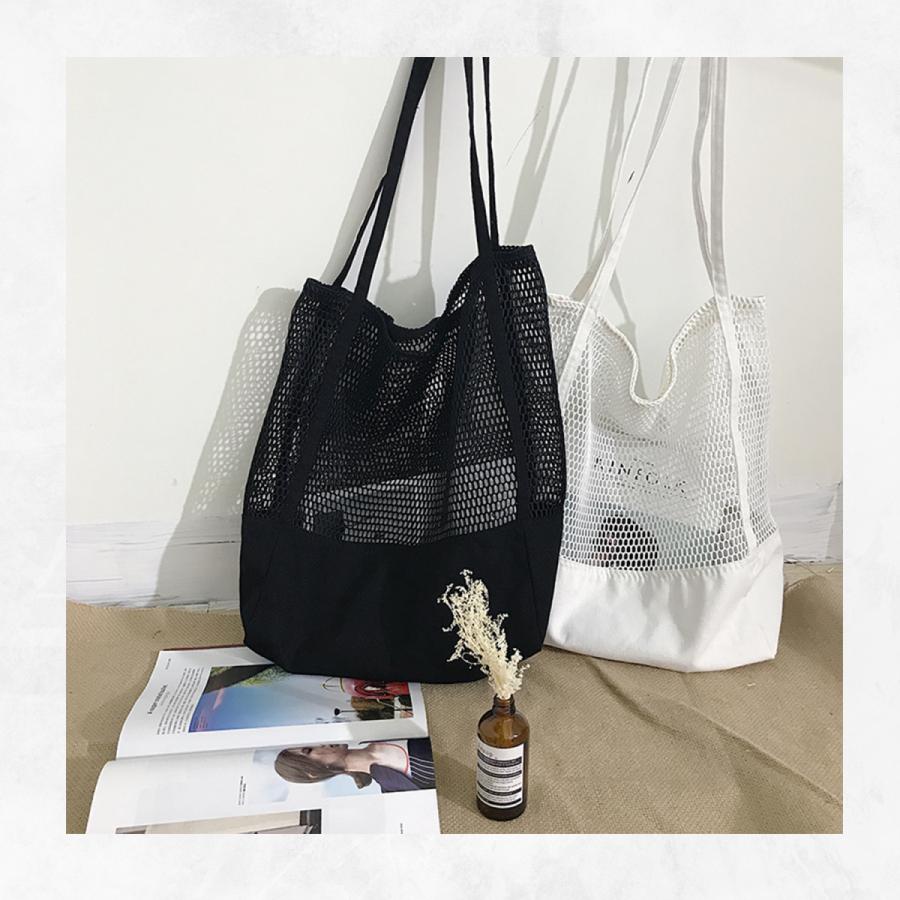 バッグ レディース トート A4 A3 OK メッシュ ショルダー 大容量