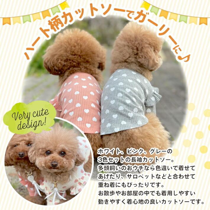 犬服 S わんこの普段着サークルフラワー