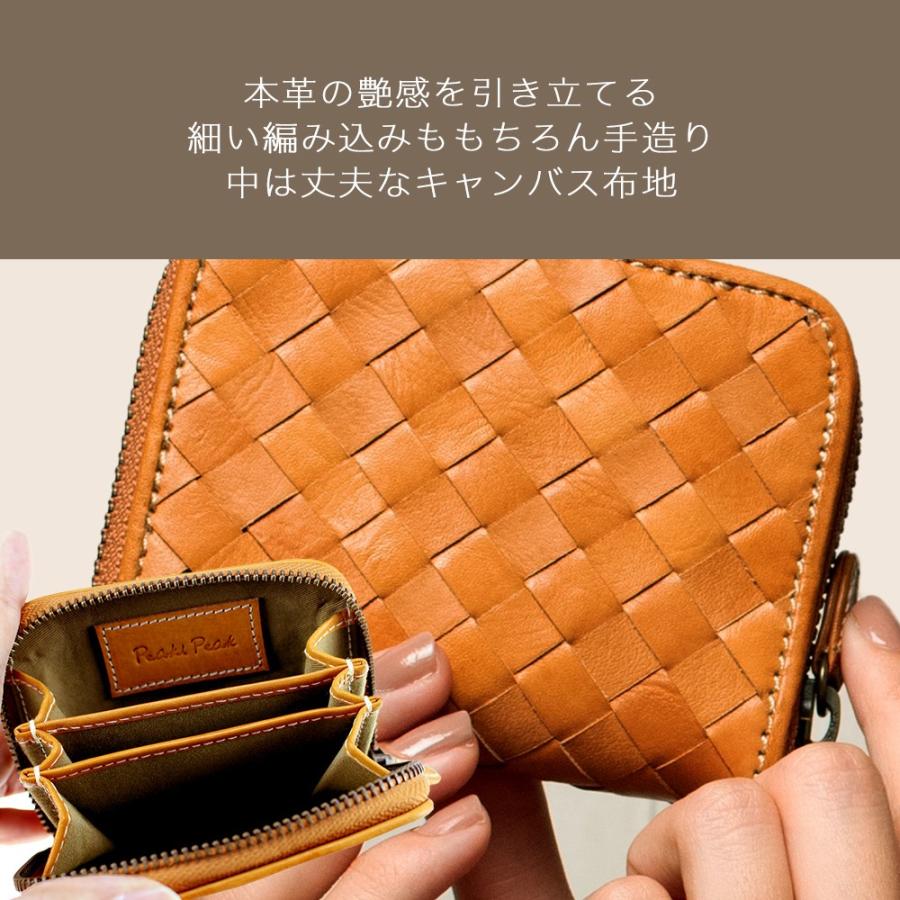 ピークスピーク PEAKSPEAK 財布 コインケース 小銭入れ 本革